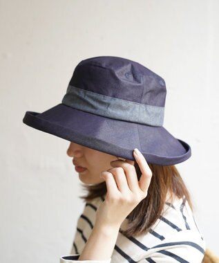 石田製帽 備後デニム セーラ ネイビー