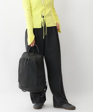 ACE BAGS & LUGGAGE W&.Day/Night ピルクエット レザーリュック A4サイズ 13.3インチPC収納 19011 ダブルアンドデイナイト ブラック