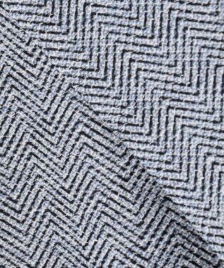 GOTAIRIKU ３年連続売上NO1【吸水速乾/洗える/ストレッチ】ノルマンディーリネン カーディガンジャケット(25/26年モデル) サックスブルー×ヘリンボーン柄(26年新色)