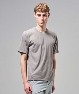 JOSEPH HOMME 【新色追加】ハイゲージベアスムース　クルーネックＴシャツ ベージュ系