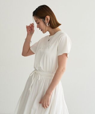 YECCA VECCA 【接触冷感】ロゴTee Silver