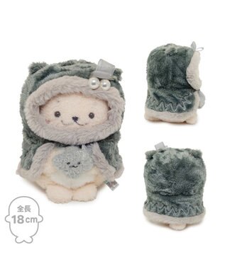 Mother garden しろたん ブラックホーリー ぬいぐるみ 《らっこいぬ》 単品 らっこいぬ