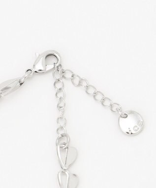 ICB ショートチェーンネックレス シルバー［ハートモチーフ］系