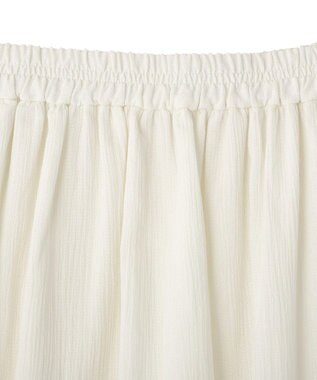 earth music&ecology ティアードギャザースカート Off White