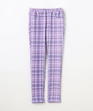 ANY KIDS 7days裏シャギー総柄パンツ チェック