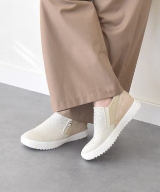 Bridget Birkin 【Round About】ラインストーンインヒールスニーカー