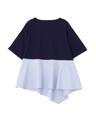 Green Parks 華やぎカットソー（アシメヘム） Off White
