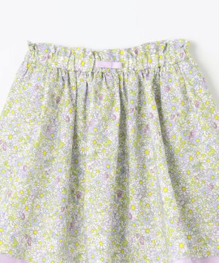 組曲 KIDS 【110-140㎝】マーガレットガーデン スカート ラベンダー系5