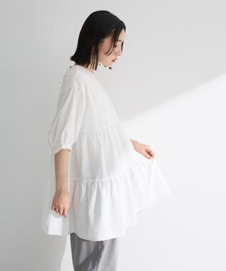 Green Parks ・ＥＬＥＮＣＡＲＥ　ＤＵＥ　ティアードチュニック Off White