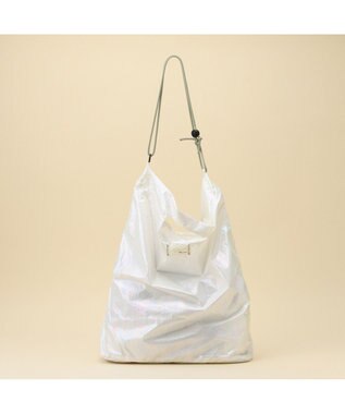 ACE BAGS & LUGGAGE W&.Day Night メル ポケッタブルバッグ Lサイズ 11783 ダブルアンドデイナイト オーロラホワイト