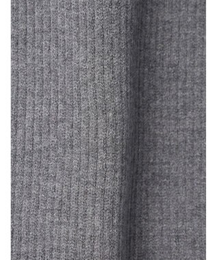 CRAFT STANDARD BOUTIQUE リブタートルネックニットプルオーバー Gray Mixture