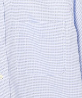 J.PRESS MEN 【PREMIUM PLEATS / 形態安定】ピンヘッド ドレスシャツ / B.D. サックスブルー系