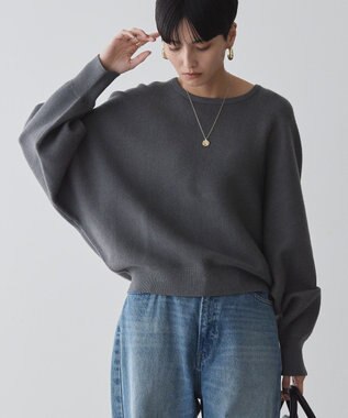 AMERICAN HOLIC バイパチドルマンニットプルオーバー Gray Mixture