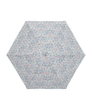 MOONBAT 【シリーズ累計22万本突破】MACKINTOSH PHILOSOPHY 遮光 晴雨兼用 折りたたみ日傘 軽量 ボーダー サックスブルー