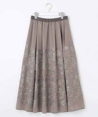自由区 【Premium Collection】フラワーエンブロイダリーチュール  スカート