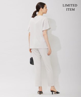 ICB 【WEB限定・洗える】ストレッチアムンゼン セミワイドパンツ トープ系