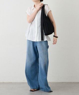 russet ≪A4サイズ収納可能≫メッシュホーボーバッグ(CE-1749) Black/BK
