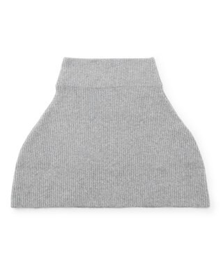 UNFILO 【WEB/一部店舗限定】ふわふわニット ケープスヌード グレー
