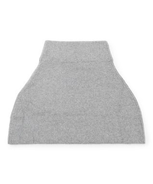 UNFILO 【WEB/一部店舗限定】ふわふわニット ケープスヌード グレー