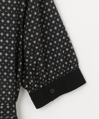 J.PRESS LADIES 【洗える】 ジオメトリック ワンピース ネイビー系5