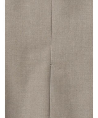 Te chichi ノーカラーダブルブレストジャケット ベージュ