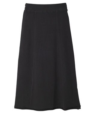 CRAFT STANDARD BOUTIQUE カットオフＡライン裏毛スカート Navy