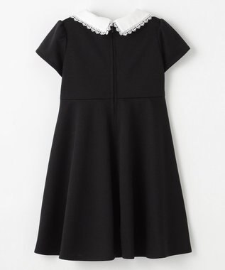 ANY KIDS 襟付きワンピース ブラック