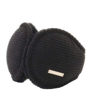 MOONBAT FURLA(フルラ) コーデュロイ×ファー バックアームイヤマフ