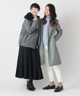 ONWARD Reuse Park 【組曲】コート秋冬 グレー