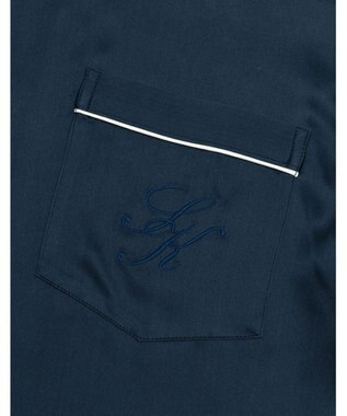 ワコール／睡眠科学 メンズ パジャマ シルク100% 長袖 長ズボン ここちよく眠れる 吸放湿性 YGX543 睡眠科学／ワコール コン