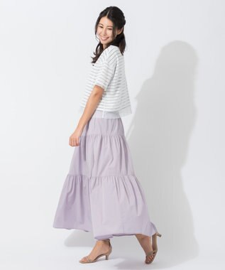 ONWARD Reuse Park 【UNFILO】スカート春夏 パープル
