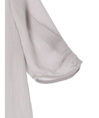 AMERICAN HOLIC 袖コンシャスブラウス Light Gray