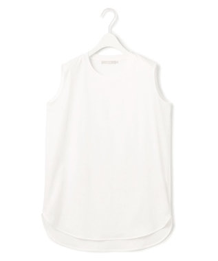 ICB 【接触冷感・洗える】コンパクトスムース ノースリーブ Tシャツ