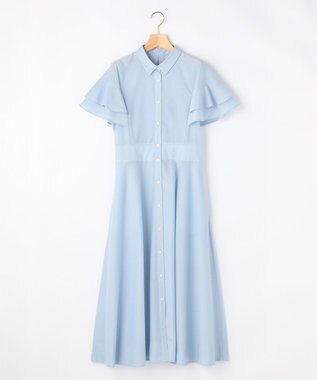 組曲 S 【先行予約】シアーボイル フリル袖ワンピース