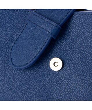 UNBILLION カシュカシュ cachecache / ベルトフラップメッシュハンドル2wayトート ブルー