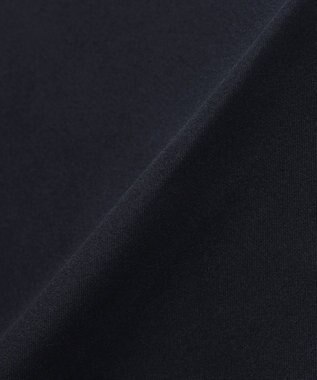 組曲 L バックウォームサテン ドロストワイドパンツ ネイビー系