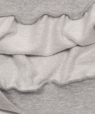 WEGO レースアップリボンスウェット 杢グレー