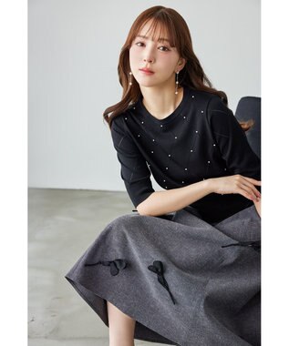 TOCCA TULIP FLUFF スカート グレー系