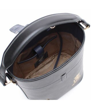 A.D.M.J. 【牛床革】リバティソフト/アールデコバケット ブラック