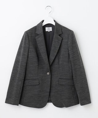 J.PRESS LADIES S T/Wジャージー テーラード ジャケット グレー系