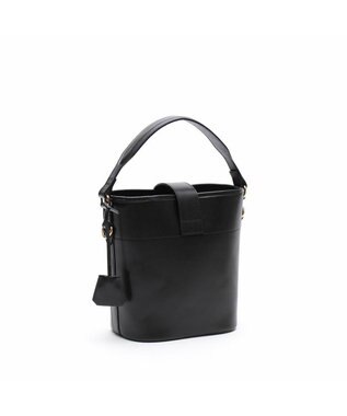 A.D.M.J. 【牛床革】リバティソフト/アールデコバケット ブラック