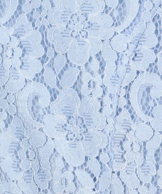 組曲 KIDS 【150-170㎝】レースシフォン ワンピース サックスブルー系