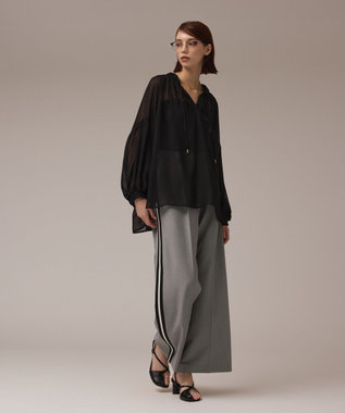 GRACE CONTINENTAL ボリュームカフタントップ ブラック