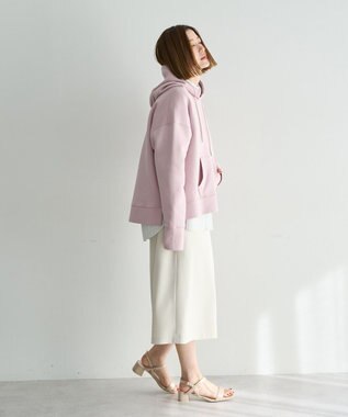 YECCA VECCA サイドベルトナロースカート Ivory