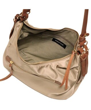 Regalo Felice 【A4サイズ対応 / ポケット豊富】ショルダー中 / REGALO GYG(グレージュ)