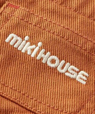 MIKI HOUSE HOT BISCUITS 【ミキハウス】【80-120cm】 ジャンパースカート 茶