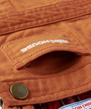 MIKI HOUSE HOT BISCUITS 【ミキハウス】【80-120cm】 ジャンパースカート 茶