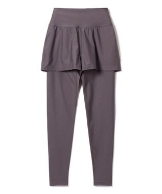 Chacott Chacott BALANCE 水陸両用レイヤードレギンス ガンメタル