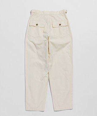 LENO UTILITY TROUSERS《UNISEX》ベイカーパンツ IVORY