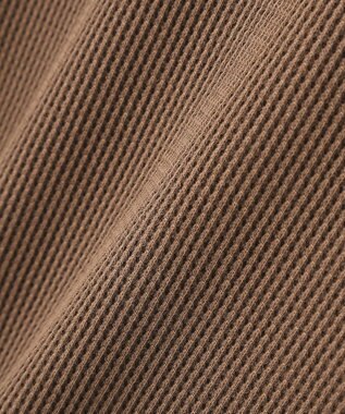 Green Parks ドロストピグメントドッキングワンピース Brown